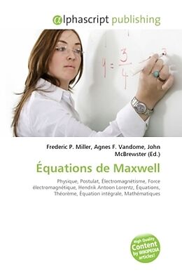 Couverture cartonnée Équations de Maxwell de 