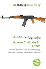 Couverture cartonnée Guerre Civile du Sri Lanka de 