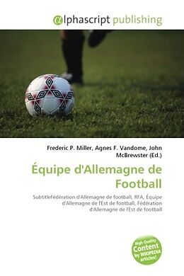 Couverture cartonnée Équipe d'Allemagne de Football de 