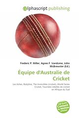 Couverture cartonnée Équipe d'Australie de Cricket de 