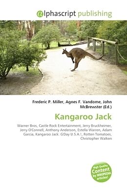 Couverture cartonnée Kangaroo Jack de 