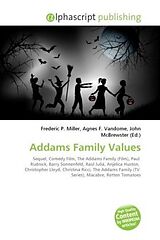 Couverture cartonnée Addams Family Values de 