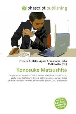 Couverture cartonnée Konosuke Matsushita de 