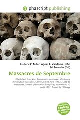 Couverture cartonnée Massacres de Septembre de 