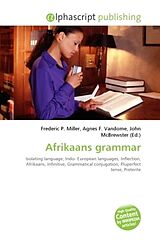 Couverture cartonnée Afrikaans grammar de 