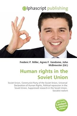 Couverture cartonnée Human rights in the Soviet Union de 