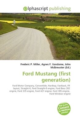 Couverture cartonnée Ford Mustang (first generation) de 