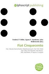 Couverture cartonnée Fiat Cinquecento de 