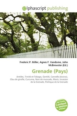 Couverture cartonnée Grenade (Pays) de 