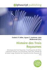 Couverture cartonnée Histoire des Trois Royaumes de 