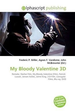 Couverture cartonnée My Bloody Valentine 3D de 