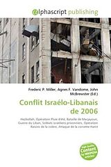 Couverture cartonnée Conflit Israélo-Libanais de 2006 de 