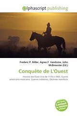 Couverture cartonnée Conquête de L'Ouest de 