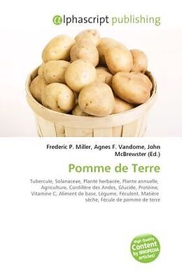 Couverture cartonnée Pomme de Terre de 