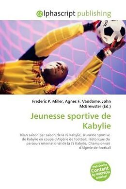 Couverture cartonnée Jeunesse sportive de Kabylie de 