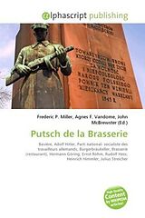 Couverture cartonnée Putsch de la Brasserie de 