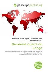 Couverture cartonnée Deuxième Guerre du Congo de 