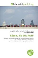 Couverture cartonnée Réseau de Bus RATP de 