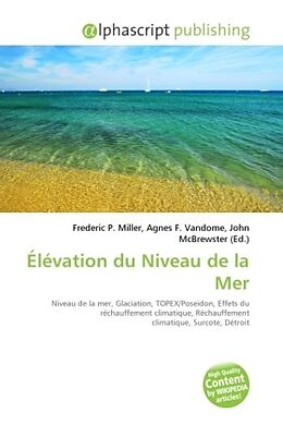 Couverture cartonnée Élévation du Niveau de la Mer de 