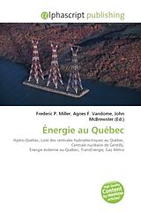 Couverture cartonnée Énergie au Québec de 