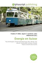 Couverture cartonnée Énergie en Suisse de 