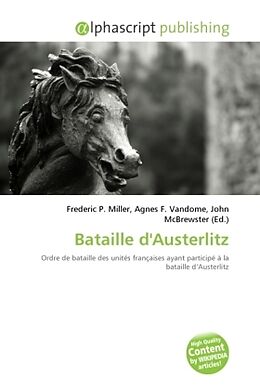 Couverture cartonnée Bataille d'Austerlitz de 