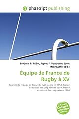 Couverture cartonnée Équipe de France de Rugby à XV de 