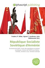 Couverture cartonnée République Socialiste Soviétique d'Arménie de 