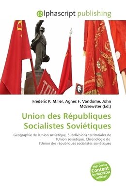 Couverture cartonnée Union des Républiques Socialistes Soviétiques de 