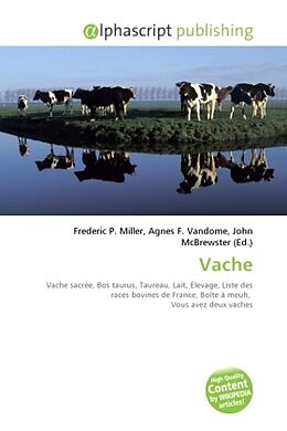 Couverture cartonnée Vache de 