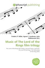 Couverture cartonnée Music of The Lord of the Rings film trilogy de 