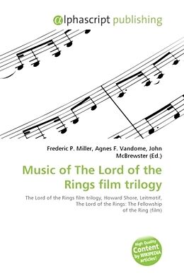 Couverture cartonnée Music of The Lord of the Rings film trilogy de 