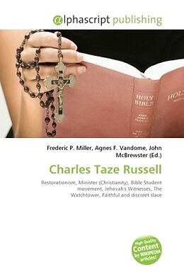 Couverture cartonnée Charles Taze Russell de 