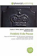 Couverture cartonnée Frédéric II de Prusse de 