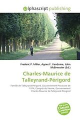 Couverture cartonnée Charles-Maurice de Talleyrand-Périgord de 