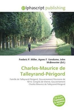 Couverture cartonnée Charles-Maurice de Talleyrand-Périgord de 