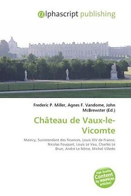 Couverture cartonnée Château de Vaux-le-Vicomte de 