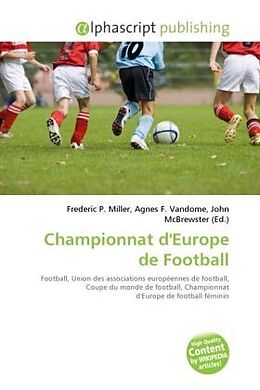 Couverture cartonnée Championnat d'Europe de Football de 