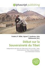 Couverture cartonnée Débat sur la Souveraineté du Tibet de 