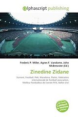 Couverture cartonnée Zinedine Zidane de 