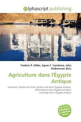 Couverture cartonnée Agriculture dans l'Égypte Antique de 