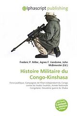 Couverture cartonnée Histoire Militaire du Congo-Kinshasa de 