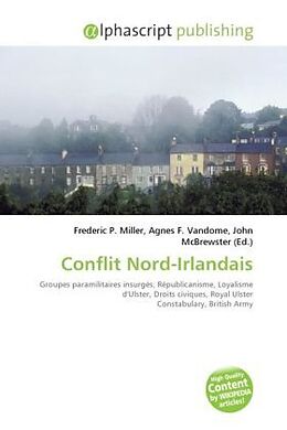 Couverture cartonnée Conflit Nord-Irlandais de 