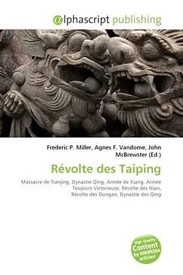 Couverture cartonnée Révolte des Taiping de 