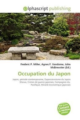 Couverture cartonnée Occupation du Japon de 