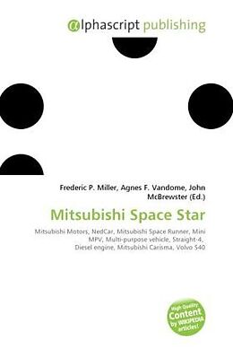 Couverture cartonnée Mitsubishi Space Star de 