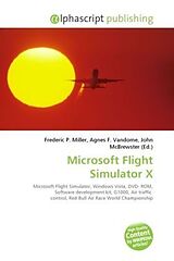 Couverture cartonnée Microsoft Flight Simulator X de 