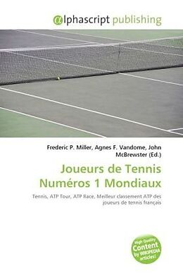 Couverture cartonnée Joueurs de Tennis Numéros 1 Mondiaux de 