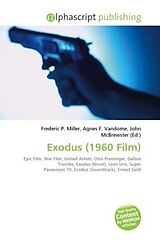 Couverture cartonnée Exodus (1960 Film) de 