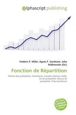 Couverture cartonnée Fonction de Répartition de 